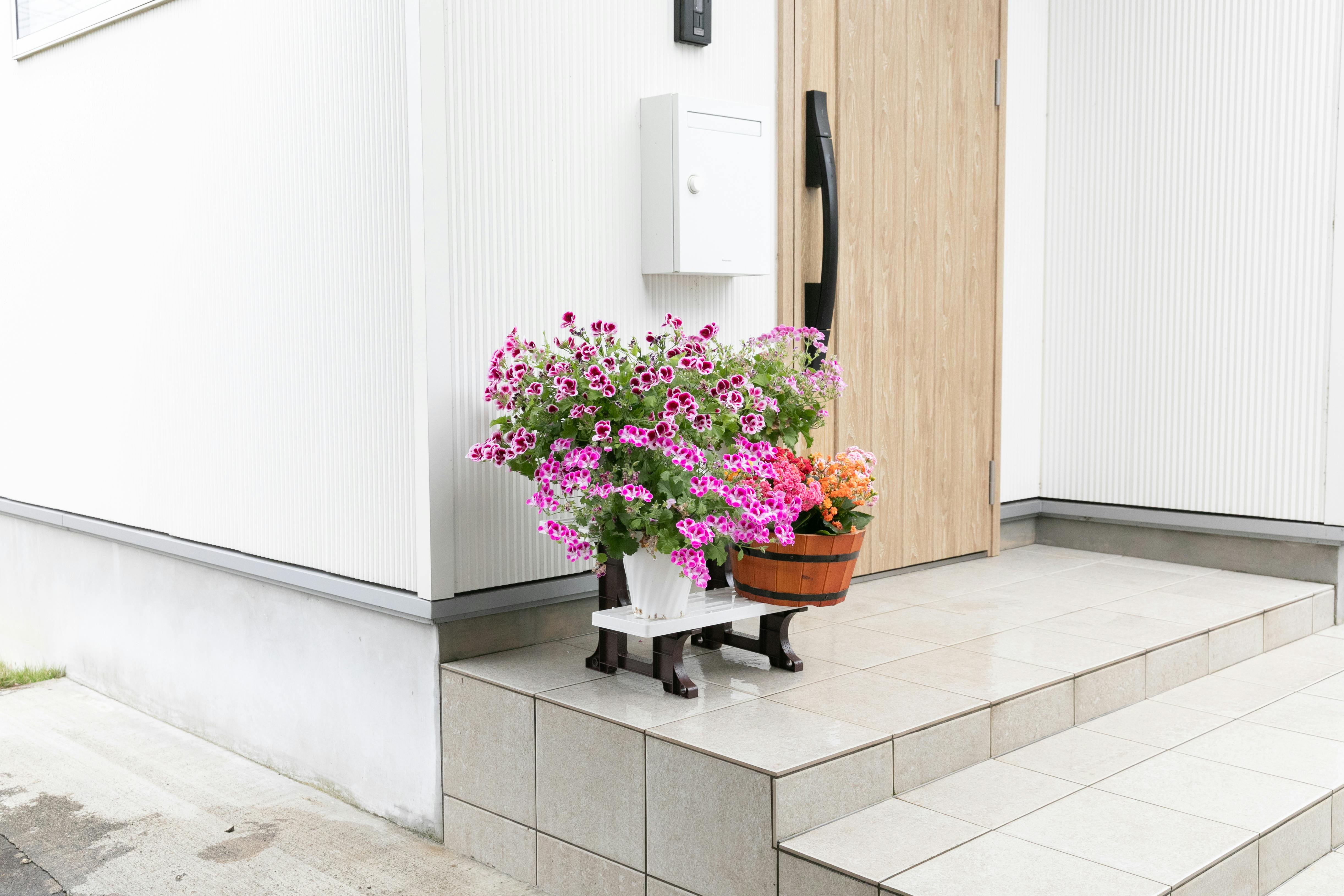 セーブ・インダストリー フラワースタンド 2段550ツートン 園芸 ラック