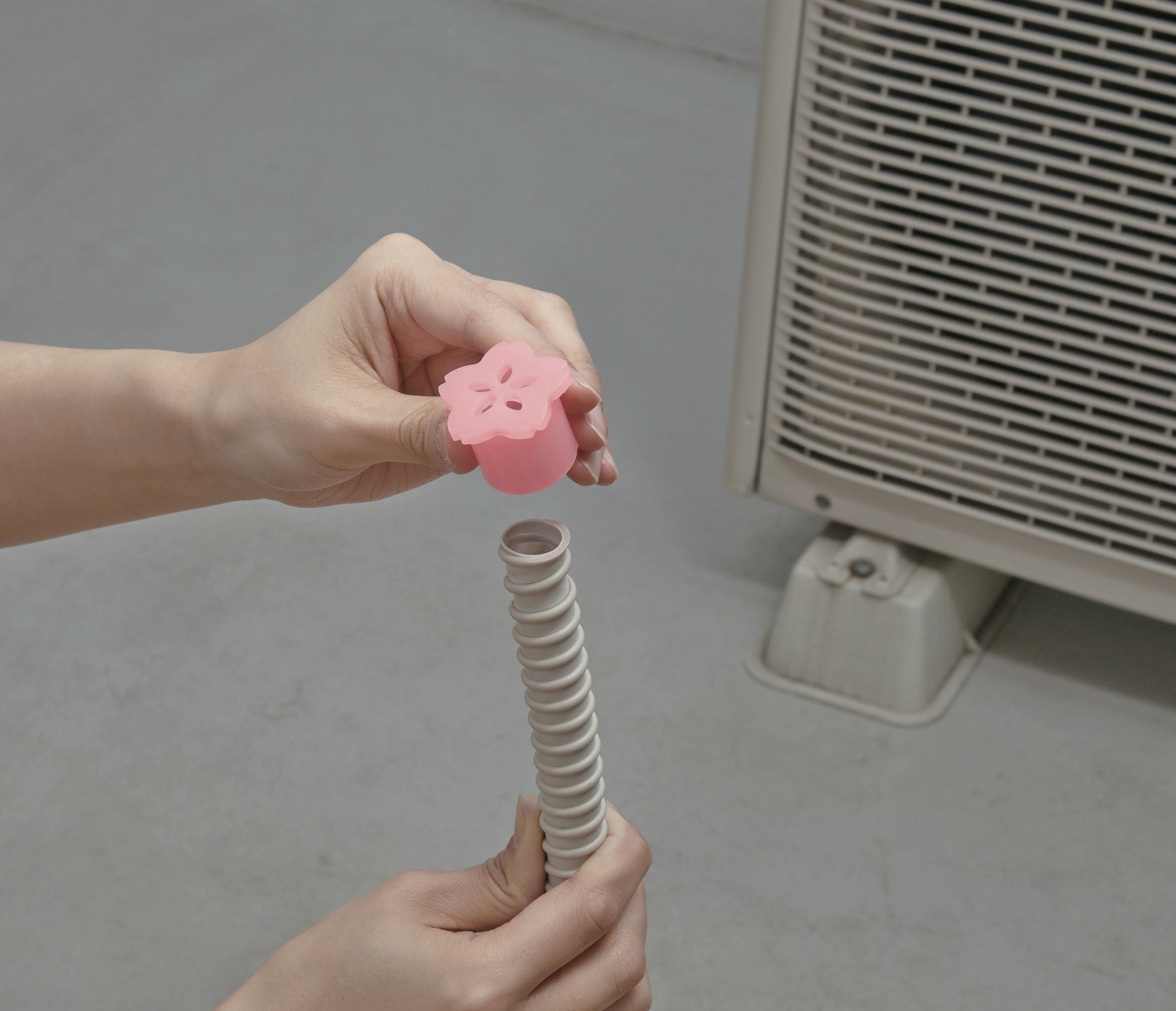 セーブ・インダストリー エアコンドレーンホースキャップ 3個組 虫 エアコン ゴキブリ SV-5332【別送品】