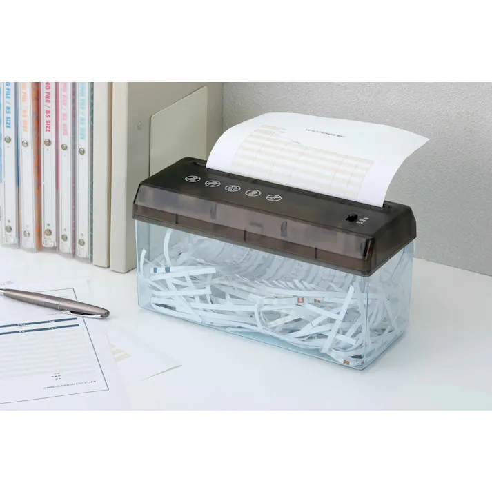 セーブ・インダストリー 電動シュレッダー USBケーブル付き 机 シュレッダー 電動 SV-5349【別送品】