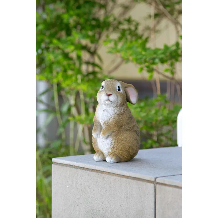 セーブ・インダストリー ミニうさぎ 園芸 庭 オブジェ SV-5868【別送品】