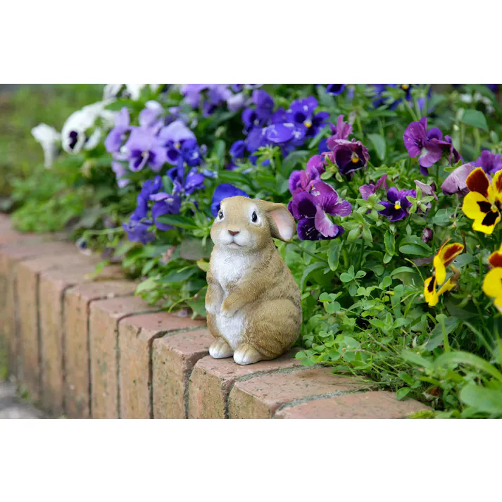 セーブ・インダストリー ミニうさぎ 園芸 庭 オブジェ SV-5868【別送品】