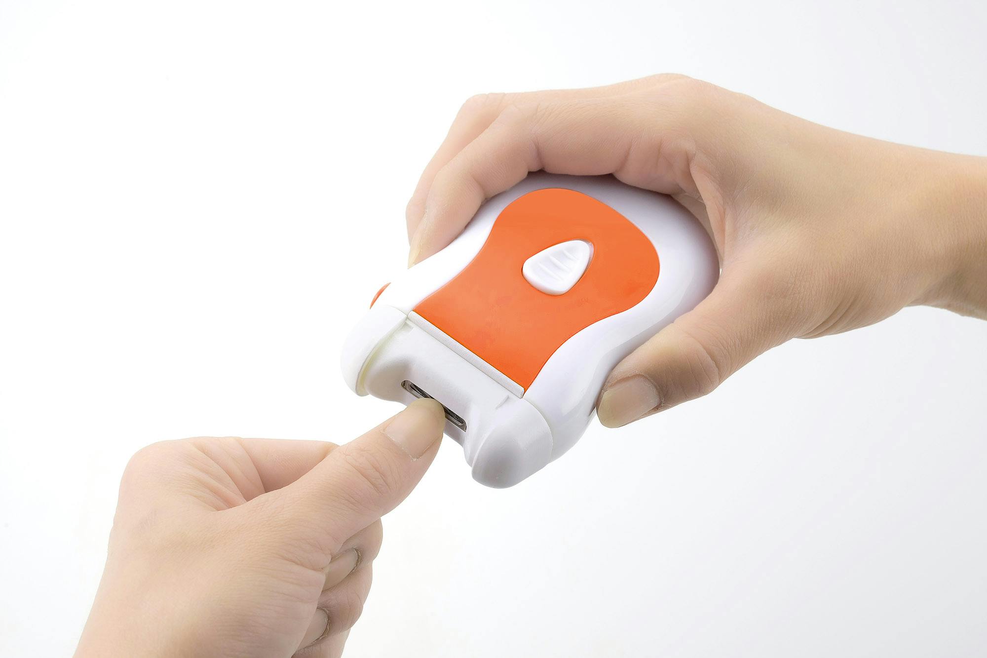 セーブ・インダストリー 電動爪削り＆かかとローラー 爪切り かかと