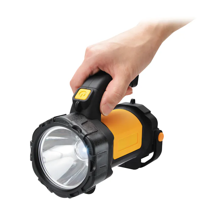 セーブ・インダストリー 3W+5WCOB LEDサーチライト 防災 防犯 懐中電灯 SV-6841【別送品】