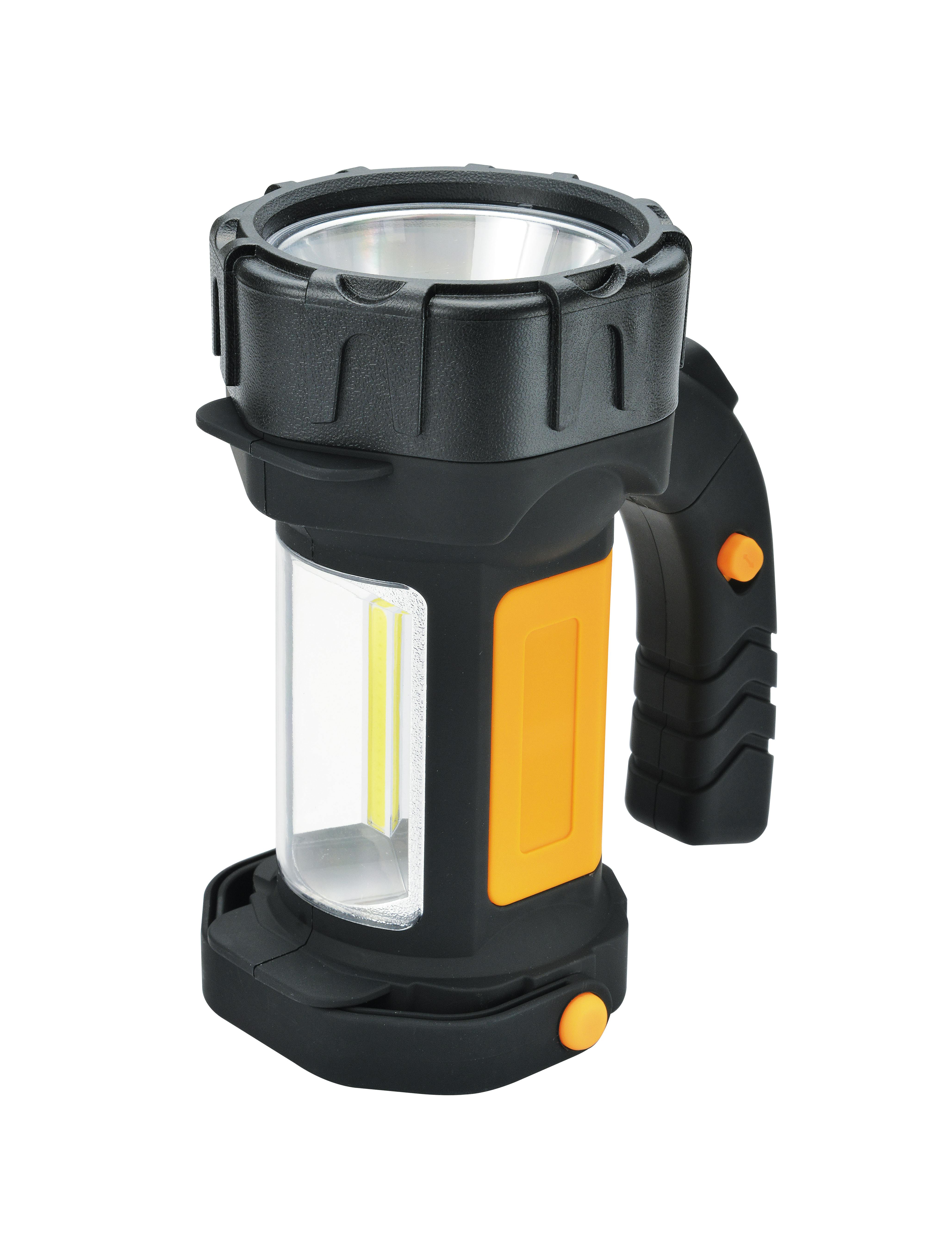 セーブ・インダストリー 3W+5WCOB LEDサーチライト 防災 防犯 懐中電灯