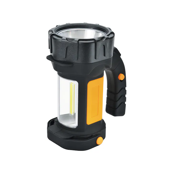 セーブ・インダストリー 3W+5WCOB LEDサーチライト 防災 防犯 懐中電灯 SV-6841【別送品】