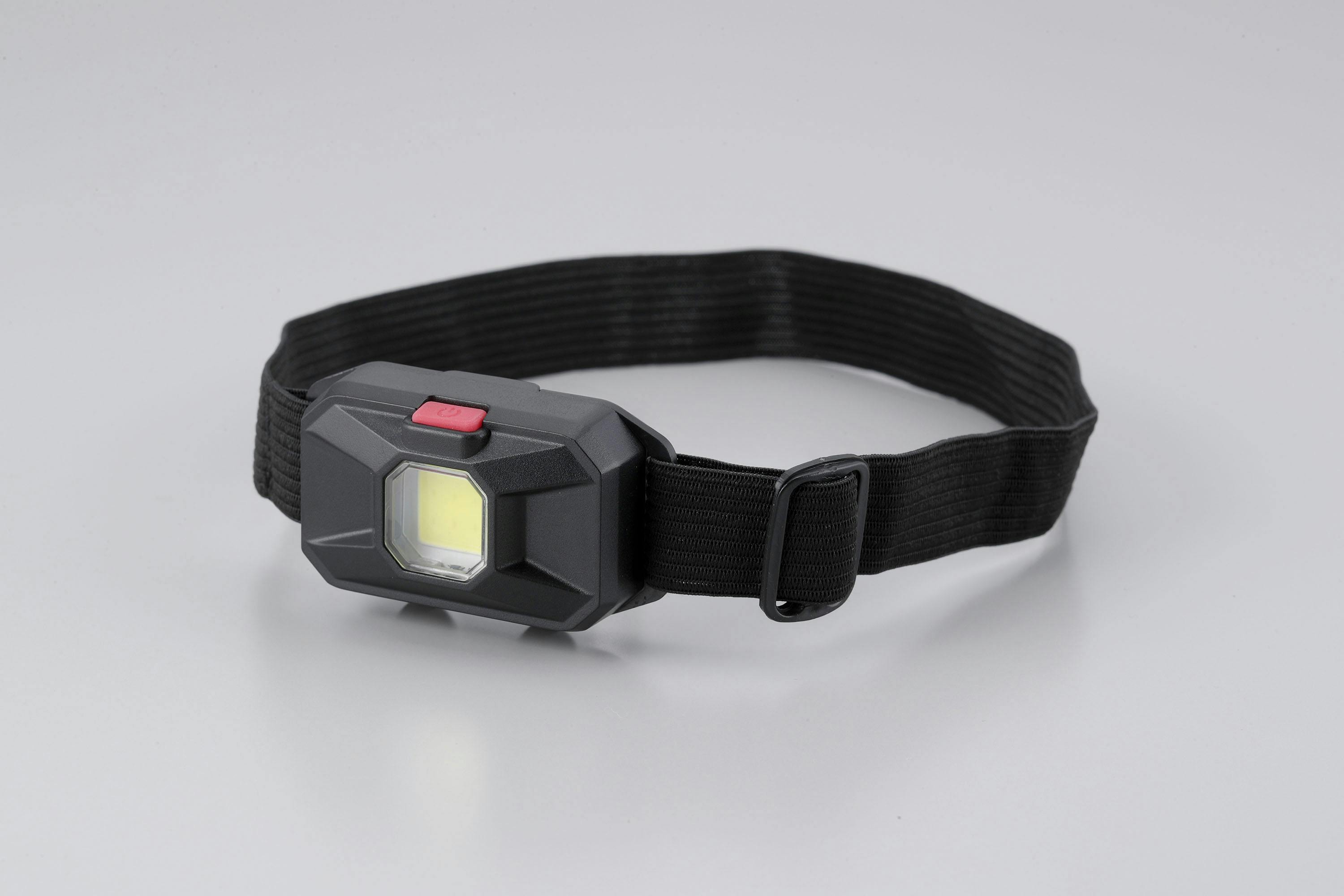 セーブ・インダストリー COB LEDヘッドライト コンパクトタイプ ヘルメットライト 作業ライト アウトドア SV-7329【別送品】