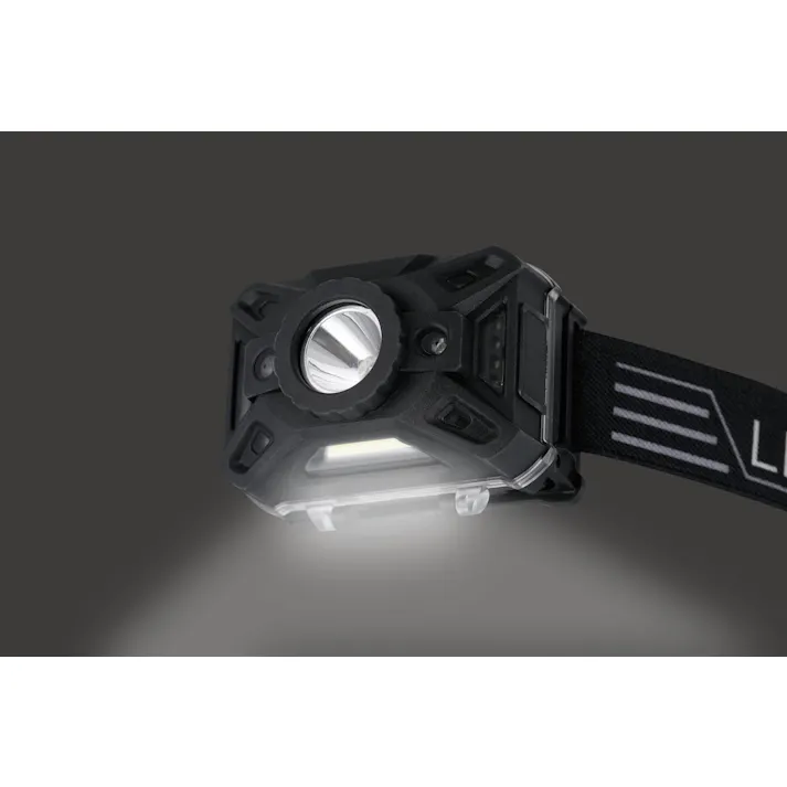 セーブ・インダストリー モーションセンサー付き 5WLEDヘッドライト 防災 作業用ライト アウトドア SV-7428【別送品】