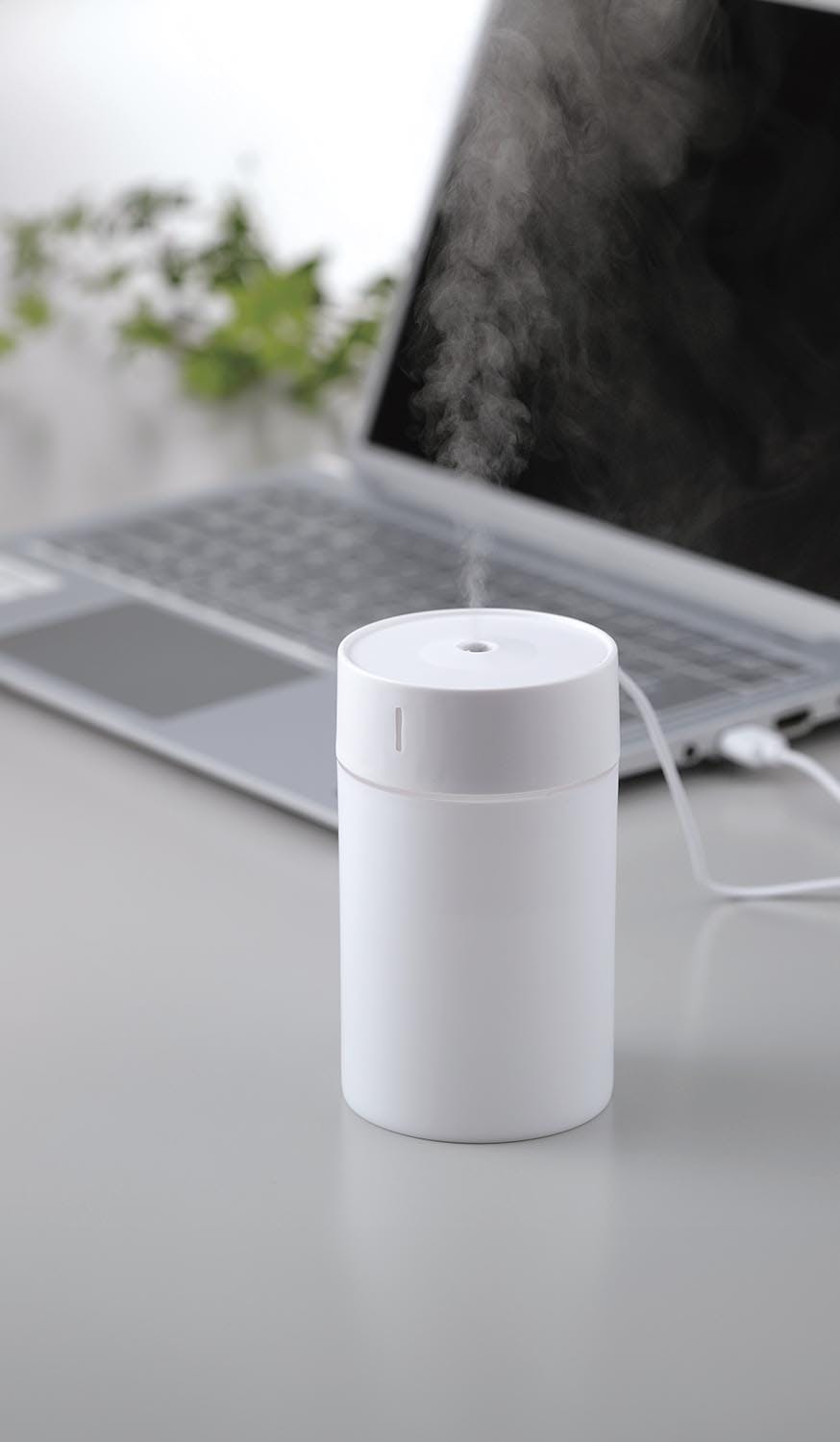 セーブ・インダストリー コンパクト卓上加湿器 うるおいちゃん 机 ミニ 小さい SV-8210【別送品】