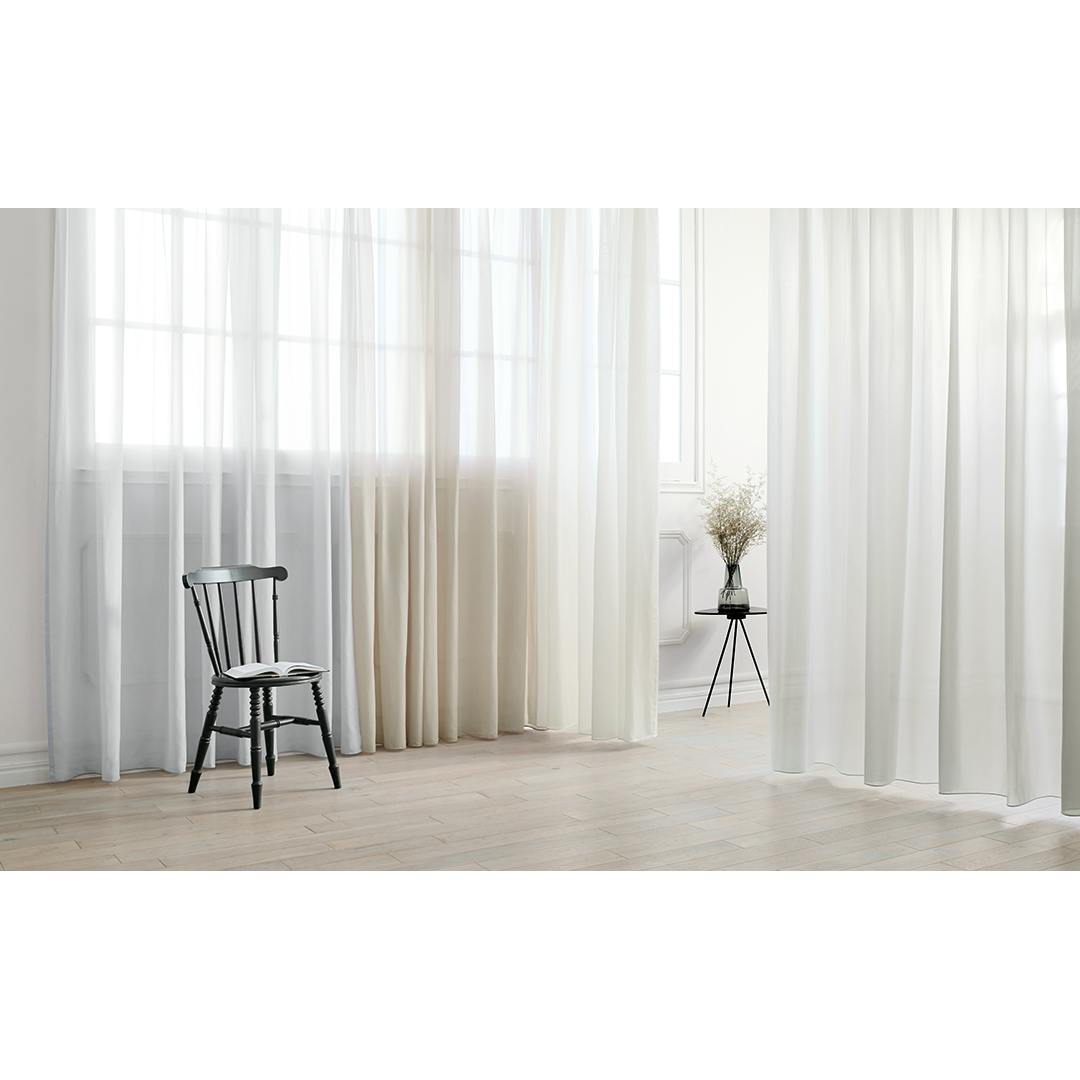 NEED'K ドレープカーテン＋レース　アイボリー　定価10万円 NEED'K ドレープカーテン＋レース アイボリー 定価10万円 NEED'K