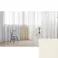 Eco de Happiness 【カラーボイル】レースカーテン KZE9335(アイボリー) 200cm×120cm 幅100×2枚組 防炎 ウォッシャブル 洗える UVカット 遮像 外から見えない 採光 シンプル カラーレースカーテン 形態安定加工 KZE9335-200120【別送品】