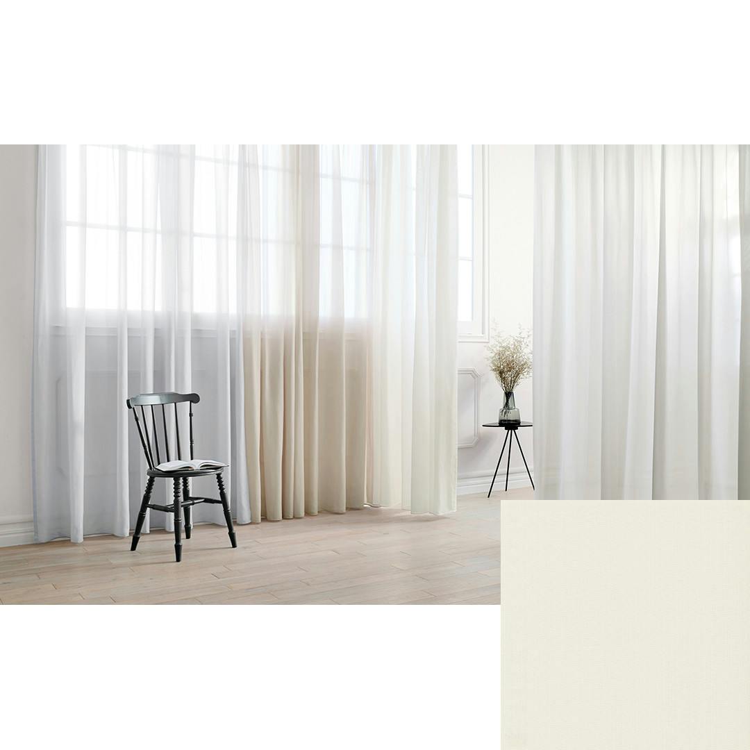 Eco de Happiness レースカーテン KZE9335(アイボリー) 200cm×168cm 幅100×2枚組 レースカーテン KZE9335-200 レースカーテン 巾100cm × 丈175cm Eco de Happiness レースカーテン KZE9335(アイボリー) 200cm×168cm 幅100×2枚組 レースカーテン KZE9335-200 レースカーテン 巾100cm × 丈175cm