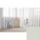 Eco de Happiness 【カラーボイル】レースカーテン KZE9337(カーキ) 200cm×156cm 幅100×2枚組 防炎 ウォッシャブル 洗える UVカット 遮像 外から見えない 採光 シンプル カラーレースカーテン 形態安定加工 KZE9337-200156【別送品】
