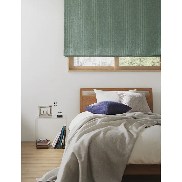 Eco de Happiness 【2級遮光/テキ温】 (ベージュ) 100cm×232cm 幅50×2枚組 ドレープカーテン 防炎 遮光 ウォッシャブル 洗える 断熱 ストライプ 厚手 形態安定加工 KZE9415-100232【別送品】