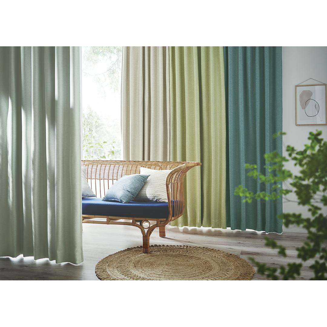 【新品未使用】ドレープカーテン2枚組　幅131 丈185 アイスグレー　遮光1級 新品未使用】ドレープカーテン2枚組 幅131 丈185 アイスグレー 遮光1