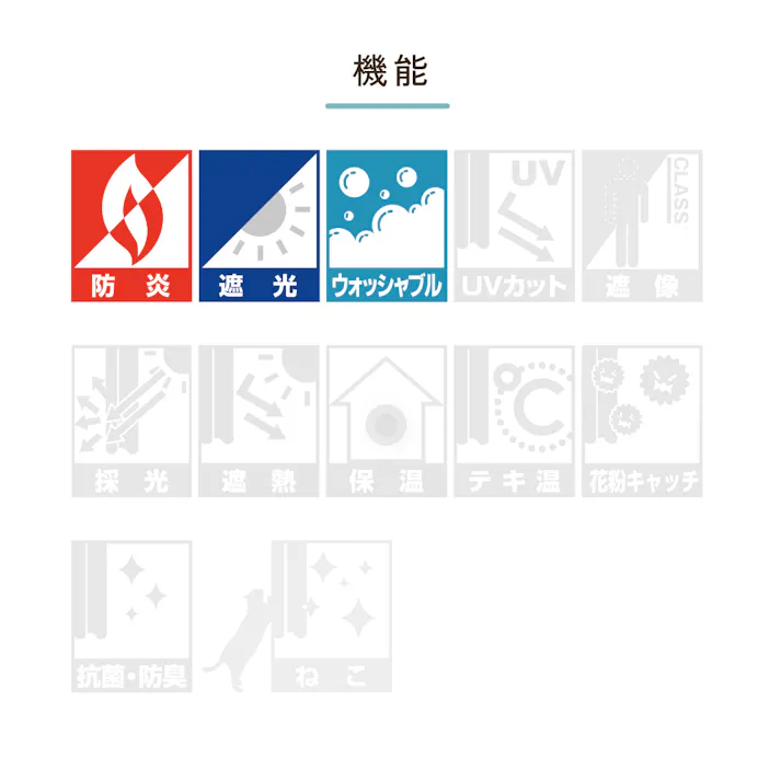 Eco de Happiness 【1級遮光】 (イエローグリーン) 200cm×118cm 幅100×2枚組 ドレープカーテン 防炎 遮光 遮光1級 ウォッシャブル 洗える 厚手 シンプル 無地 和室に合う 形態安定加工 KZE9449-200118【別送品】