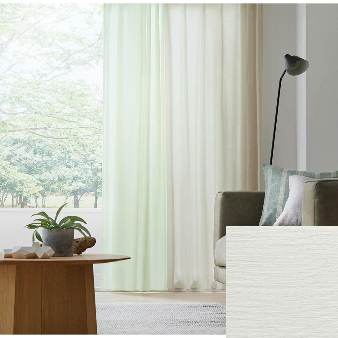 Eco de Happiness レースカーテン KZE9478(ホワイト) 300cm×136cm 幅150×2枚組 レースカーテン KZE9478-3001 レースカーテン 巾150cm × 丈175cm Eco de Happiness レースカーテン KZE9478(ホワイト) 300cm×136cm 幅150×2枚組 レースカーテン KZE9478-3001 レースカーテン 巾150cm × 丈175cm