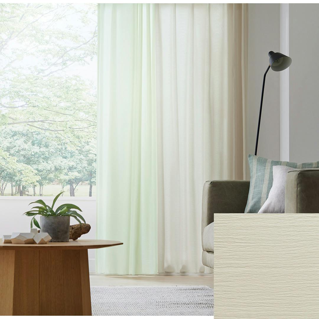 Eco de Happiness レースカーテン KZE9480(ベージュ) 200cm×188cm 幅100×2枚組 レースカーテン KZE9480-2001 レースカーテン 巾100cm × 丈188cm Eco de Happiness レースカーテン KZE9480(ベージュ) 200cm×188cm 幅100×2枚組 レースカーテン KZE9480-2001 レースカーテン 巾100cm × 丈188cm