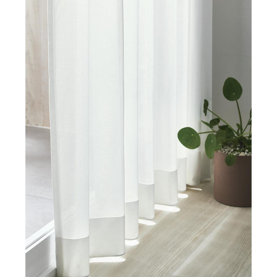 ゆゆじか☆ 幅100×丈228cm 2枚入×2 Amazon｜cloth shop布や レースカーテン 2枚組 幅100 x 丈176cm