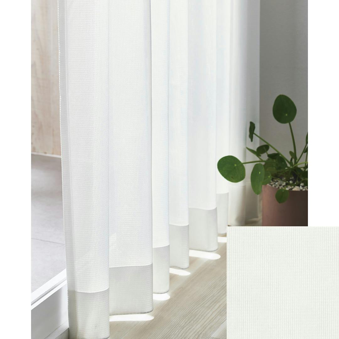 Eco de Happiness レースカーテン KZE9495(ナチュラル) 200cm×176cm 幅100×2枚組 レースカーテン KZE9495-200 レースカーテン 巾100cm × 丈183cm Eco de Happiness レースカーテン KZE9495(ナチュラル) 200cm×176cm 幅100×2枚組 レースカーテン KZE9495-200 レースカーテン 巾100cm × 丈183cm