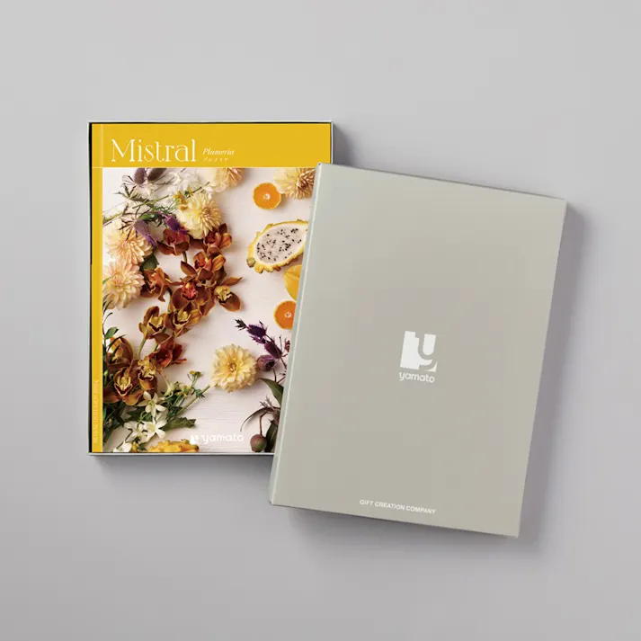 ギフトカタログ ミストラル プルメリア「御歳暮」熨斗付き 得意先 上司 会社 親族 友人 2503112-6【別送品】
