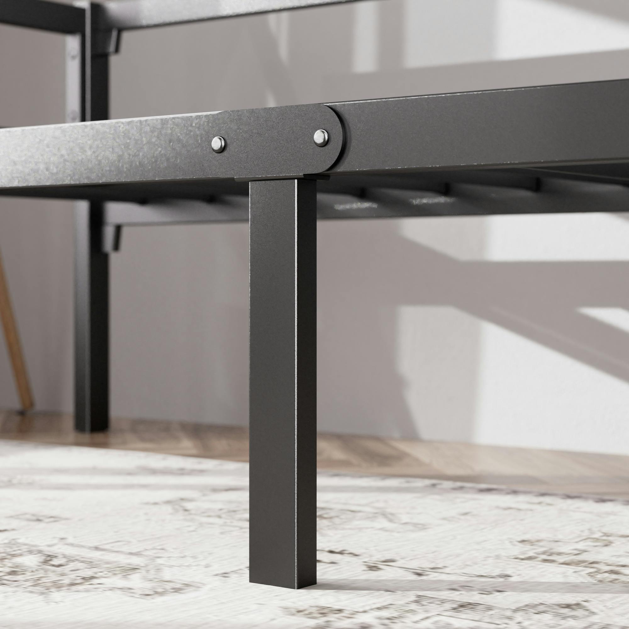 ZINUS(ジヌス) Daybed Frame ベットフレーム(36cm/シングル/ブラック