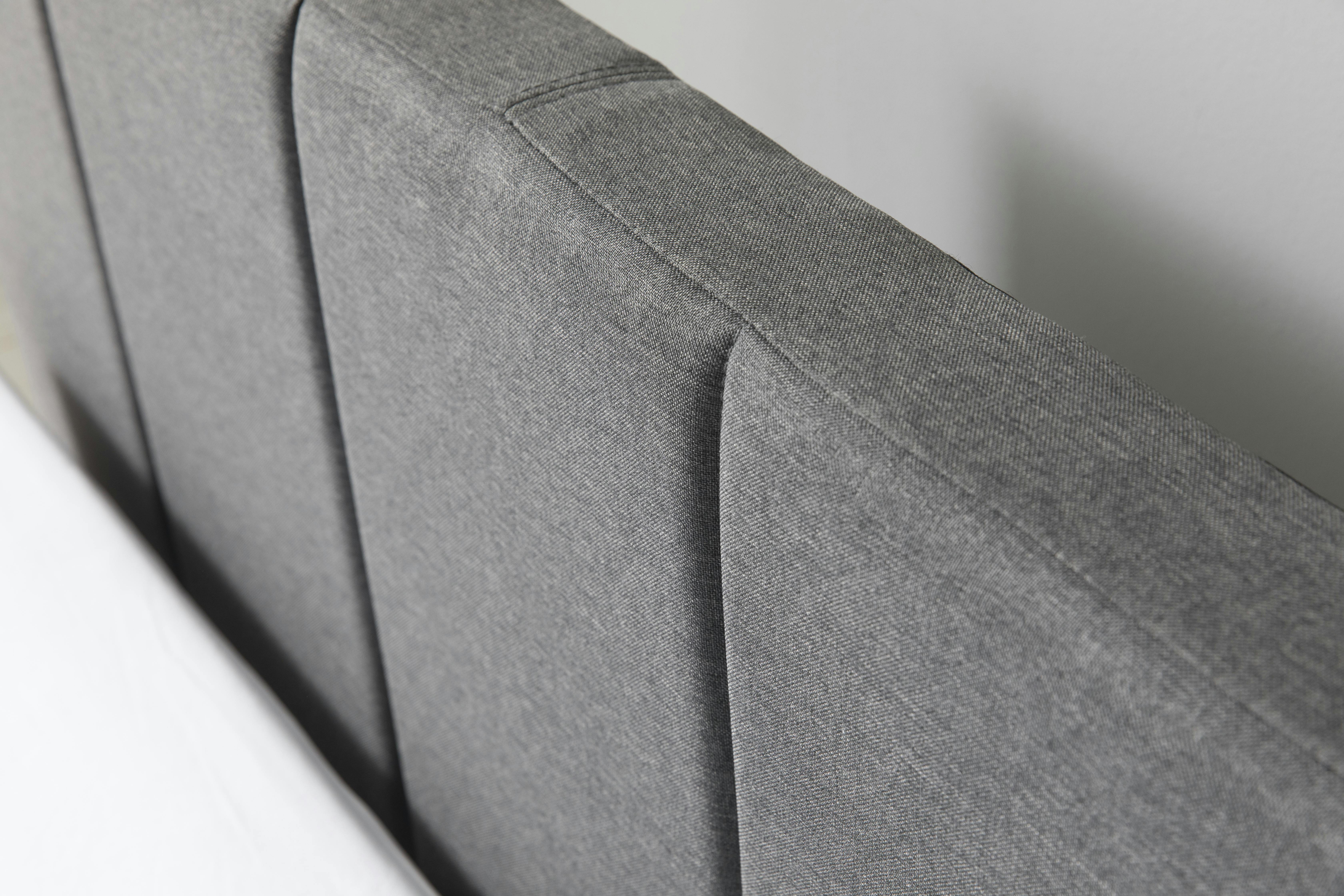 ZINUS(ジヌス) Maddon 布張りベッドフレーム ショートヘッドボード付