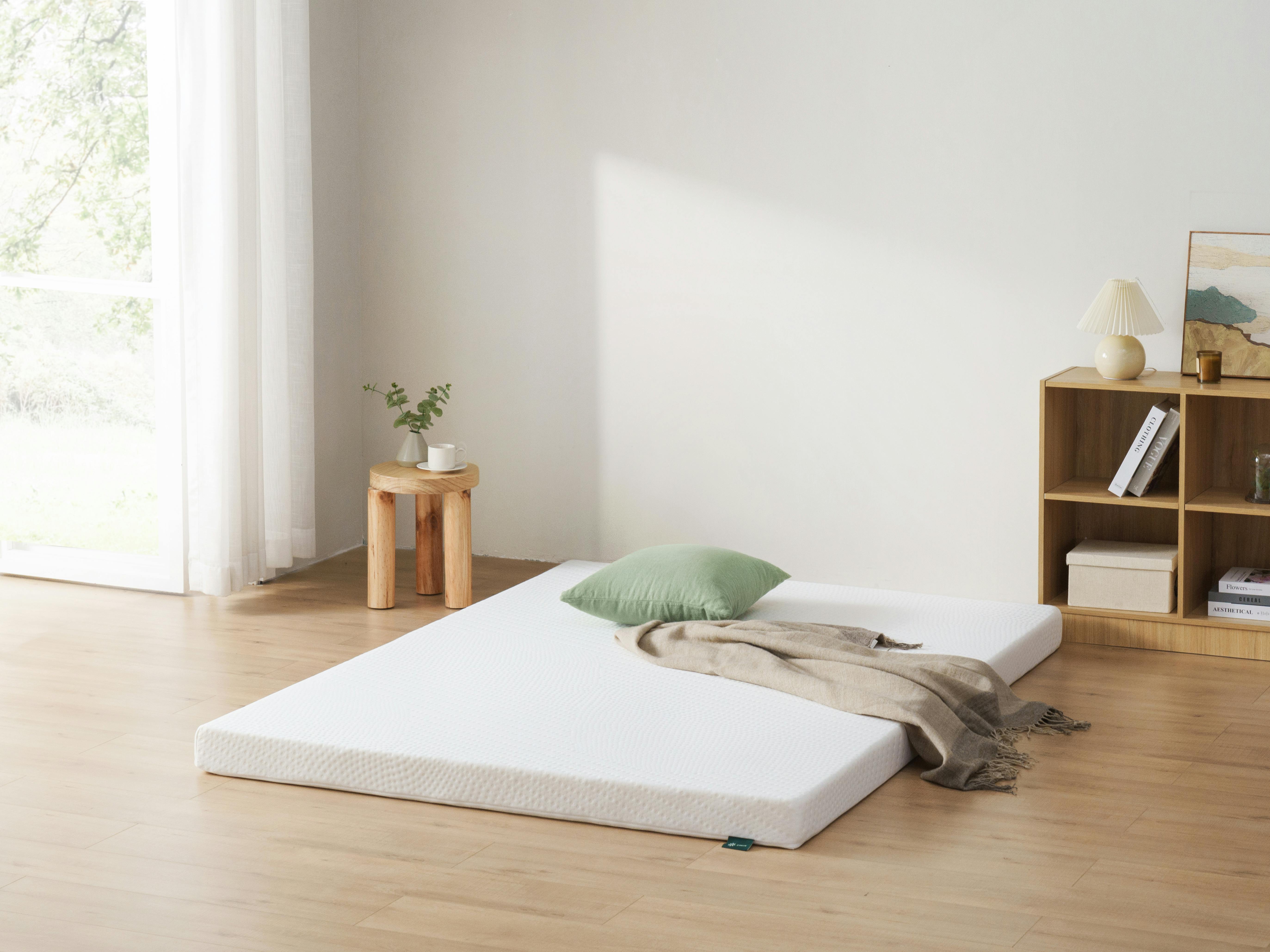 ZINUS(ジヌス) Green Tea 低反発 マットレス トッパー (10cm