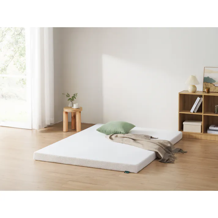 ZINUS(ジヌス) Green Tea 低反発 マットレス トッパー (10cm/セミダブル) 寝具 マットレストッパー 耐圧分散 敷布団 4573556105490 ZJ-GTFT-4SD【別送品】