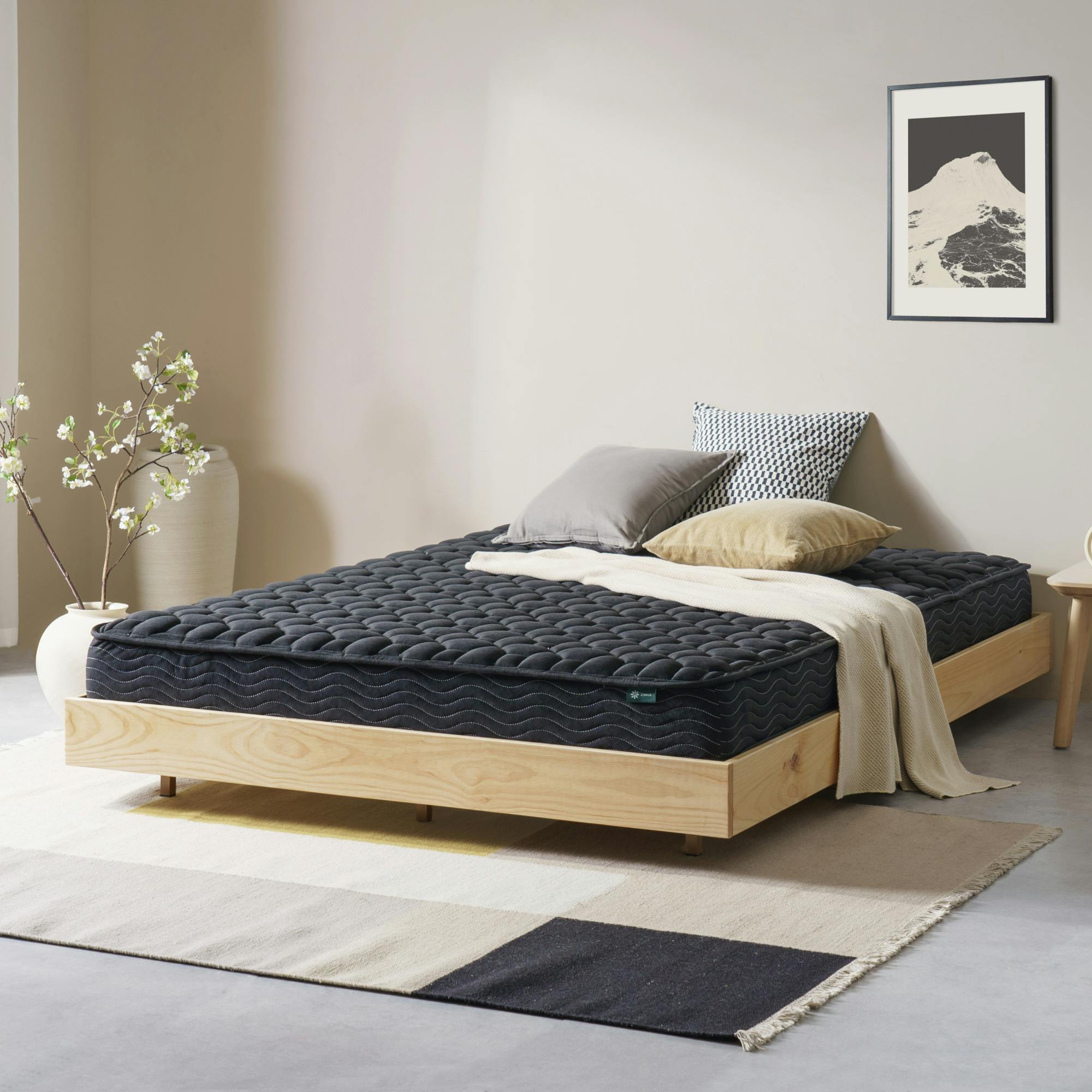 ZINUS ジヌス　セミダブル　ボンネイルコイルマットレス15cm 新品未開封 Classic ポケットコイルマットレス 15cm | 【公式】ZINUS