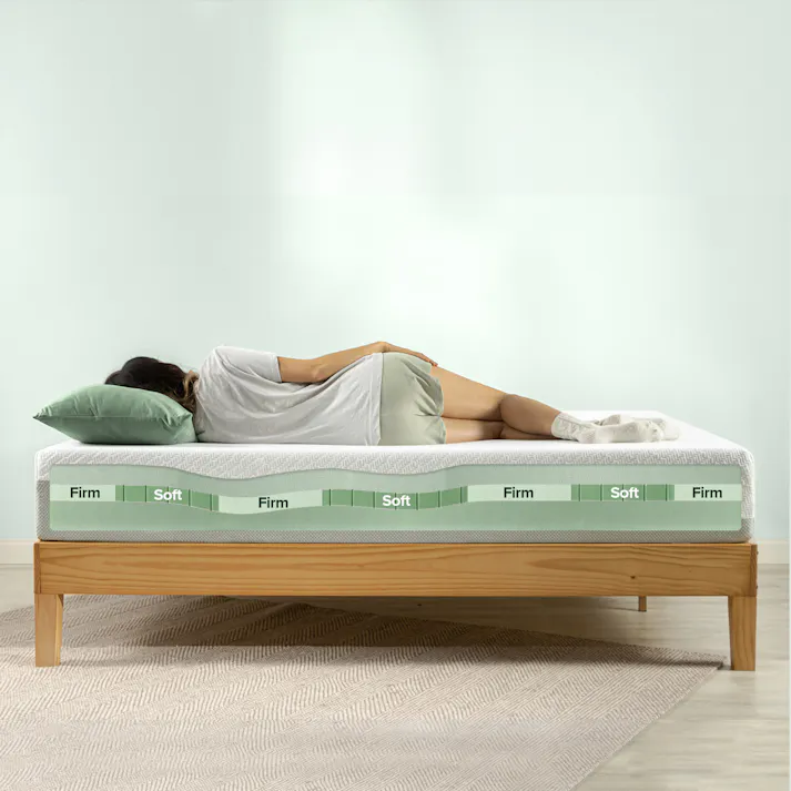 ZINUS(ジヌス) GreenTea Luxe 低反発マットレス 20cm (20cm/セミダブル) 寝具 マットレス 快適な睡眠 4573556102413 ZJ-MFMAG1-08SD【別送品】