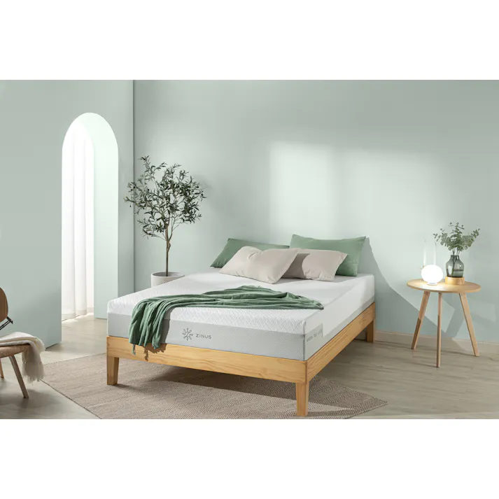 ZINUS(ジヌス) GreenTea Luxe 低反発マットレス 20cm (20cm/セミダブル) 寝具 マットレス 快適な睡眠 4573556102413 ZJ-MFMAG1-08SD【別送品】