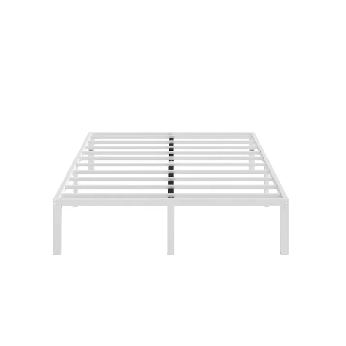 ZINUS(ジヌス) Yelena ベッドフレーム 36 (シングル/ホワイト) 寝具 ベッドフレーム パイプベッド シンプル 丈夫 4573556106794 ZJ-MPSC-14S-WH【別送品】
