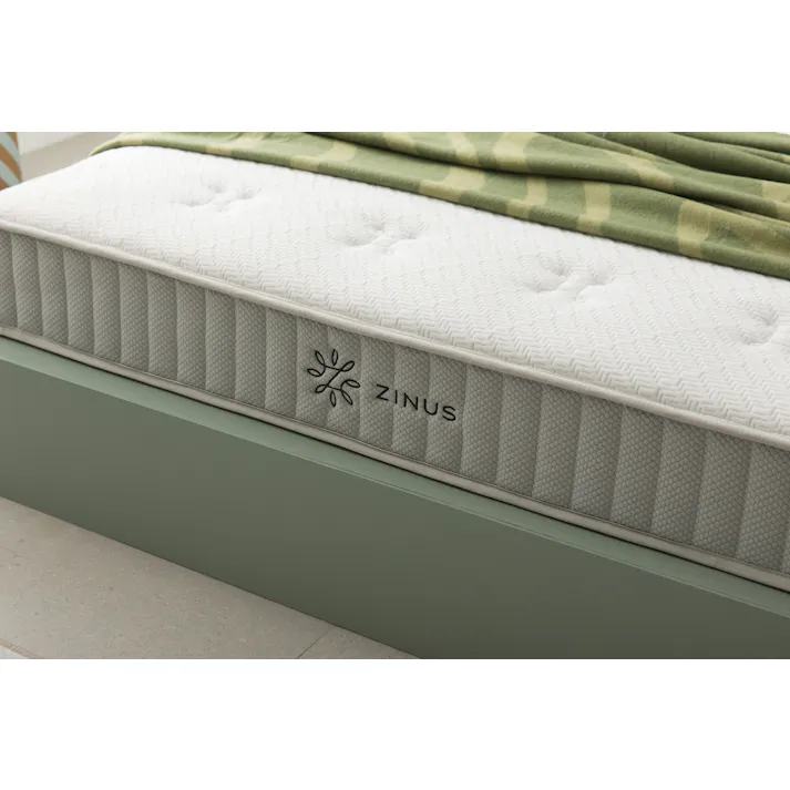 ZINUS(ジヌス) GreenTea S ポケットコイルマットレス20(セミダブル) 寝具 マットレス ポケットコイル しっかり 固め 4573556107036 ZJ-MSGTLS-08SD【別送品】