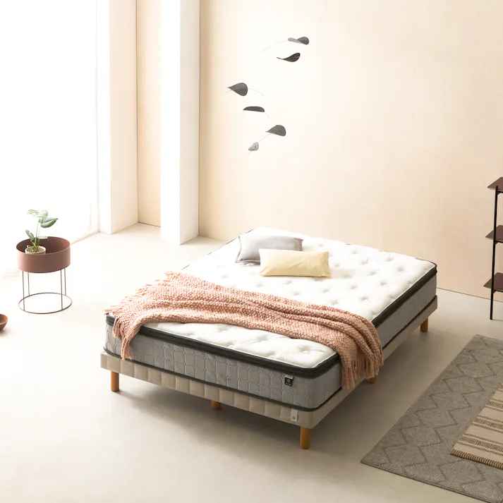 ZINUS(ジヌス) Prime Support ハイブリッドマットレス(33cm/シングル) 寝具 マットレス ポケットコイル 高密度フォーム ややかため 4573556102468 ZJ-MSSBA1-13S【別送品】