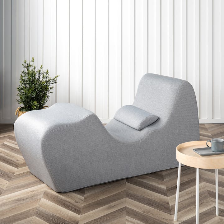 ZINUS(ジヌス) Zero Gravity くつろぎチェア グレー 家具 チェア