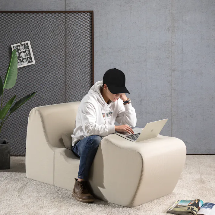 ZINUS(ジヌス) Zero Gravity くつろぎチェア オートミール 家具 チェア ソファー リラックス 4573556100488 ZJ-USCGCO【別送品】