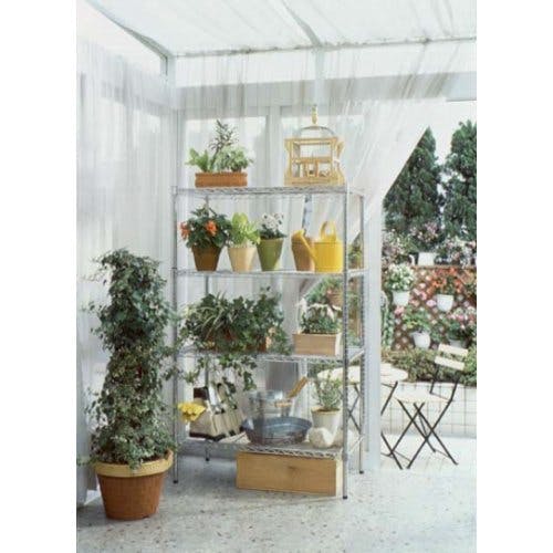 スチールラック・メタルラック zoo plants 楽天市場】サイズと段数が選べる スチールラック メタル製ラック 屋外