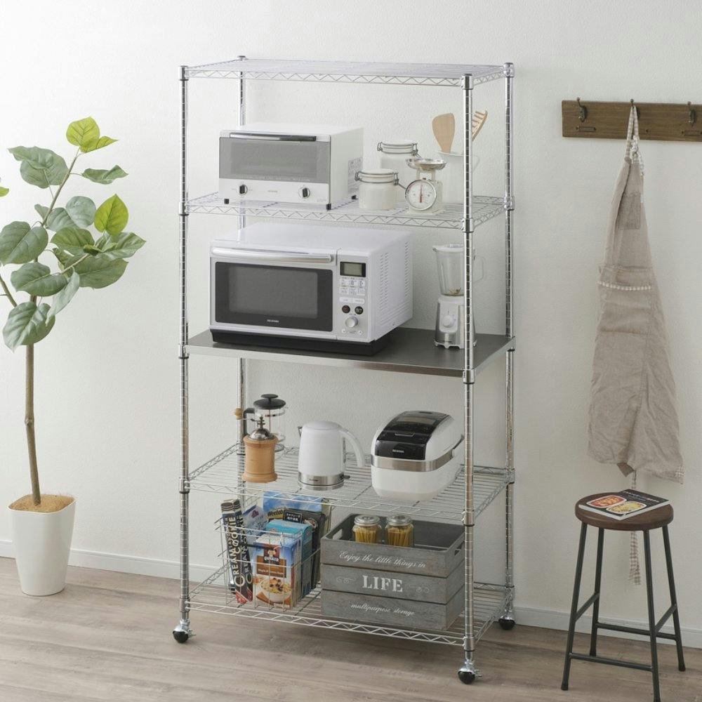 アイリスオーヤマ メタルラック MR-9018J リビング 整理収納 収納