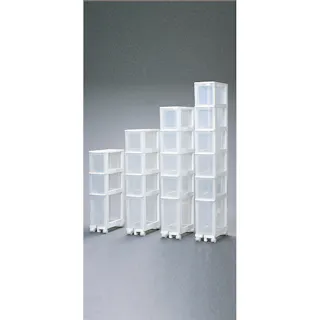 アイリスオーヤマ キッチンチェスト 051 ホワイト/クリア キッチン 収納 整理整頓 隙間収納 4905009190478【別送品】