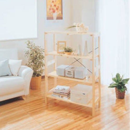 アイリスオーヤマ ウッディラック WOR-8312 クリア 収納 整理整頓 ラック 4905009349326【別送品】