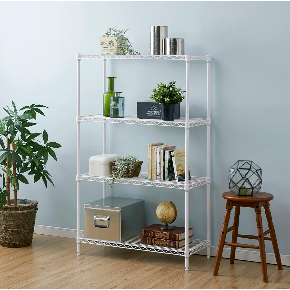 アイリスオーヤマ カラーメタルラック CMM-75124 ホワイト リビング