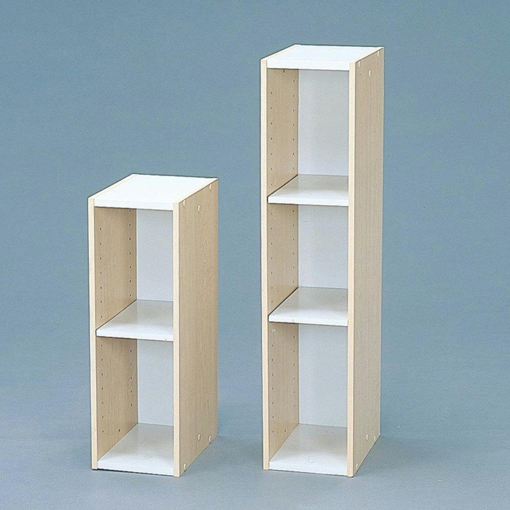 アイリスオーヤマ スペースユニット UB-9020 ホワイト/ライトメープル 収納 整理整頓 多目的棚 4905009372928【別送品】