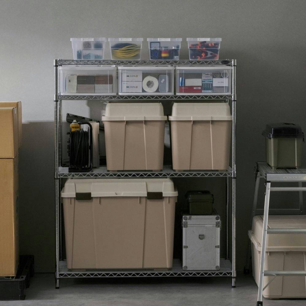 アイリスオーヤマ メタルラック MR-1215DJ リビング 整理収納 収納