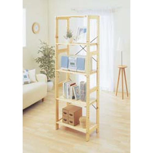 アイリスオーヤマ ウッディラック WOR-5318 クリア 収納 整理整頓 ラック 4905009430338【別送品】