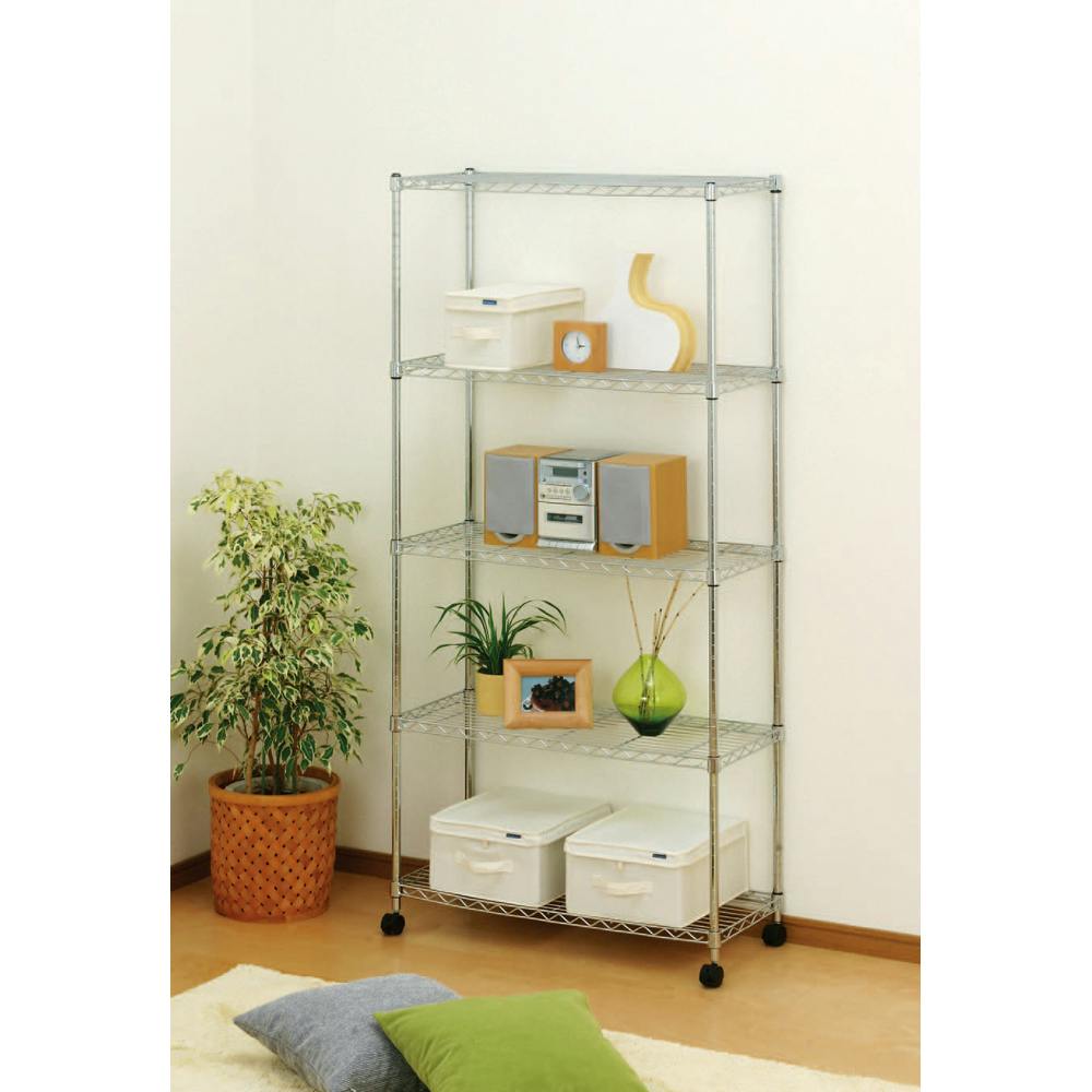 アイリスオーヤマ メタルシェルフ SEM-8018 リビング 整理収納 収納