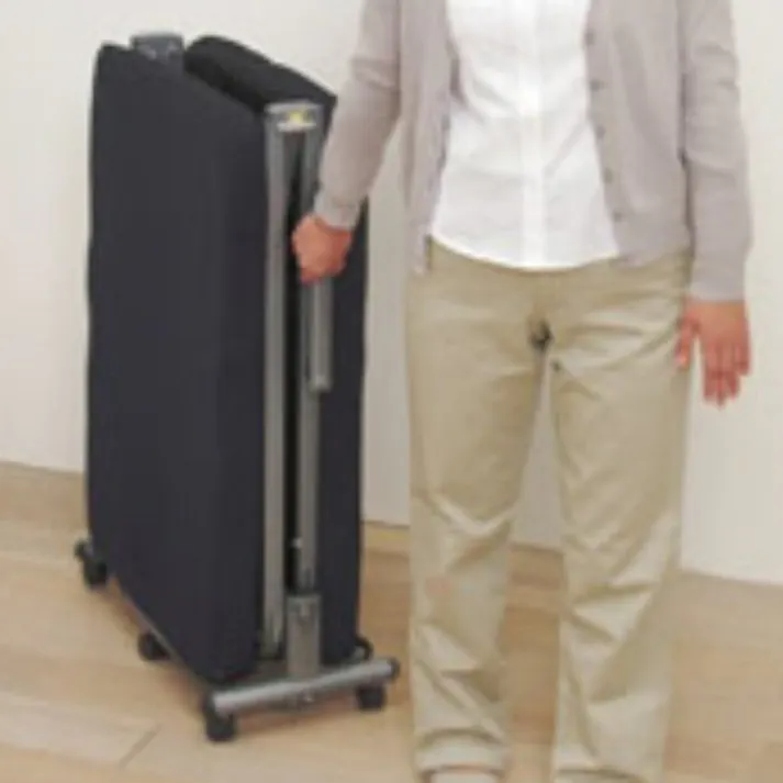 アイリスオーヤマ ミニ折りたたみベッド OTB-MN ネイビー 寝室 睡眠 ベッド 折りたたみ コンパクト 4905009759583【別送品】