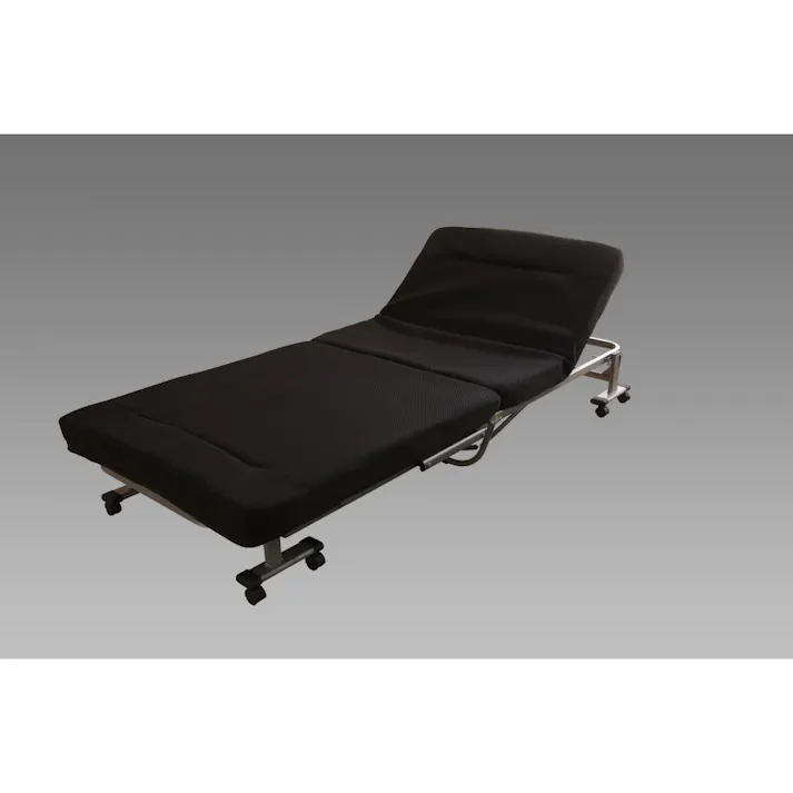 アイリスオーヤマ 折りたたみソファベッド OTB-SFN ブラック/シルバー 寝室 睡眠 ベッド 折りたたみ コンパクト 4905009948543【別送品】