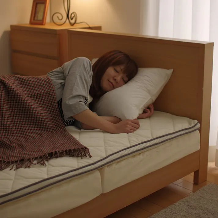 アイリスオーヤマ エアリー敷きパッド PAR-S 寝室 睡眠 敷きパッド エアリー 4905009960507【別送品】