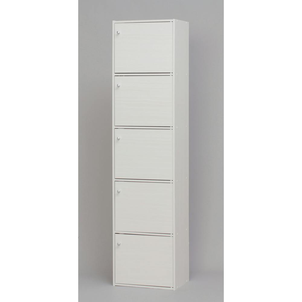 アイリスオーヤマ CBボックス 5ドア CX-55FD オフホワイト 収納 整理整頓 CBボックス 4905009994632 カラーボックス