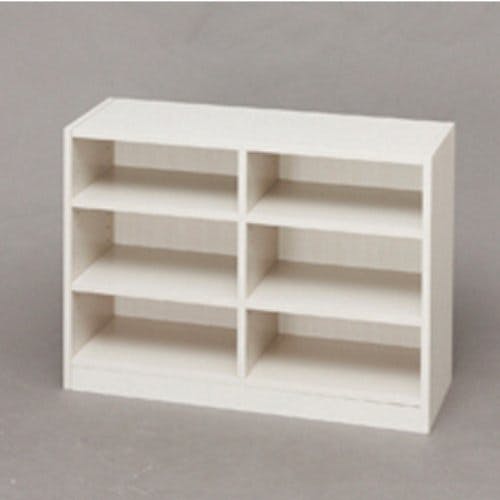 アイリスオーヤマ スペースフィットラック S-SFR6080 オフホワイト 収納 整理整頓 多目的棚 4967576145114【別送品】